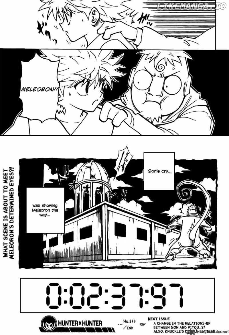 Hunter x Hunter, Chapter 276 image 18